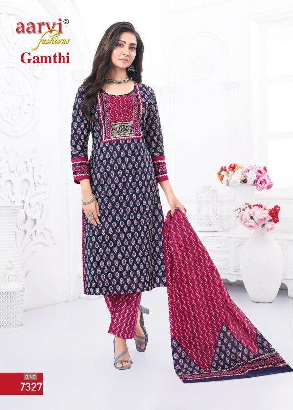 Aarvi Gamthi Vol-5 – Kurti Pant With Dupatta